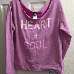 Chin Up Apparel Women's Purple Sweatshirt Size XL